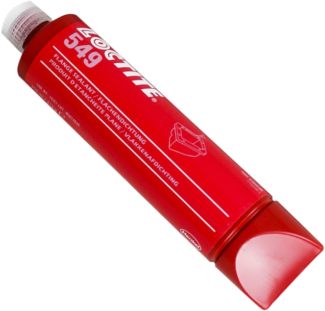 Keo làm kín mặt bích Loctite 549, đóng rắn chậm, màu cam, 250ml
