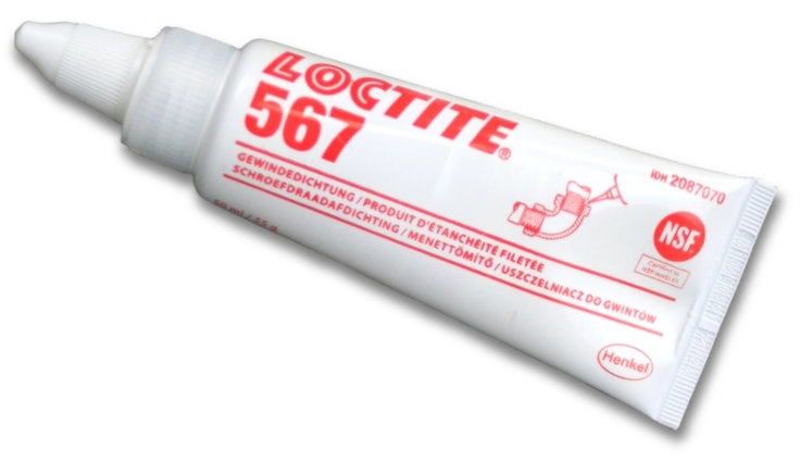 Keo dán đường ống Loctite 567 cho các đầu nối kim loại cường độ thấp 50ml