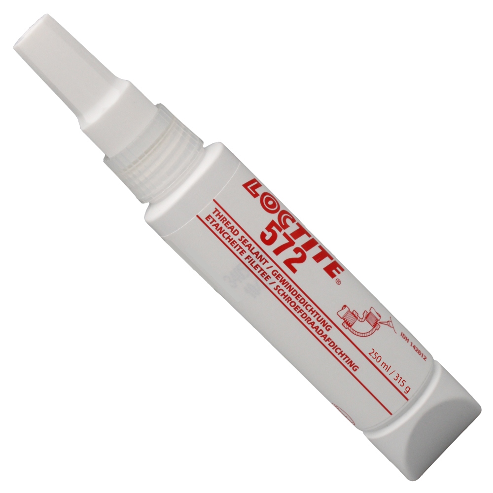 Keo dán đường ống Loctite 572 cho ren thô M80 tuýp 250ml
