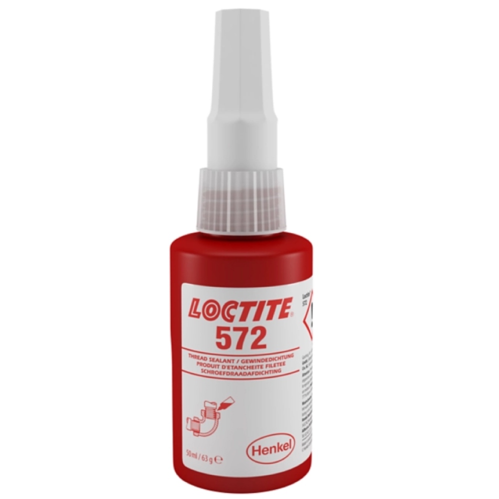 Keo dán ống Loctite 572 dùng cho ren thô M80 loại 50ml
