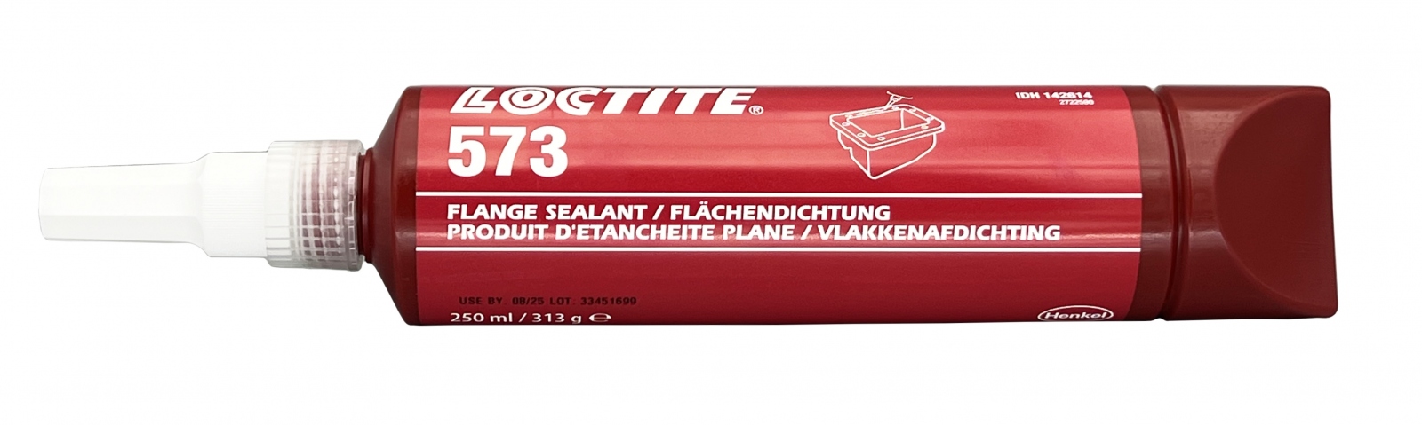 Keo dán gioăng dạng lỏng Loctite 573 đóng rắn chậm màu xanh lá 250ml