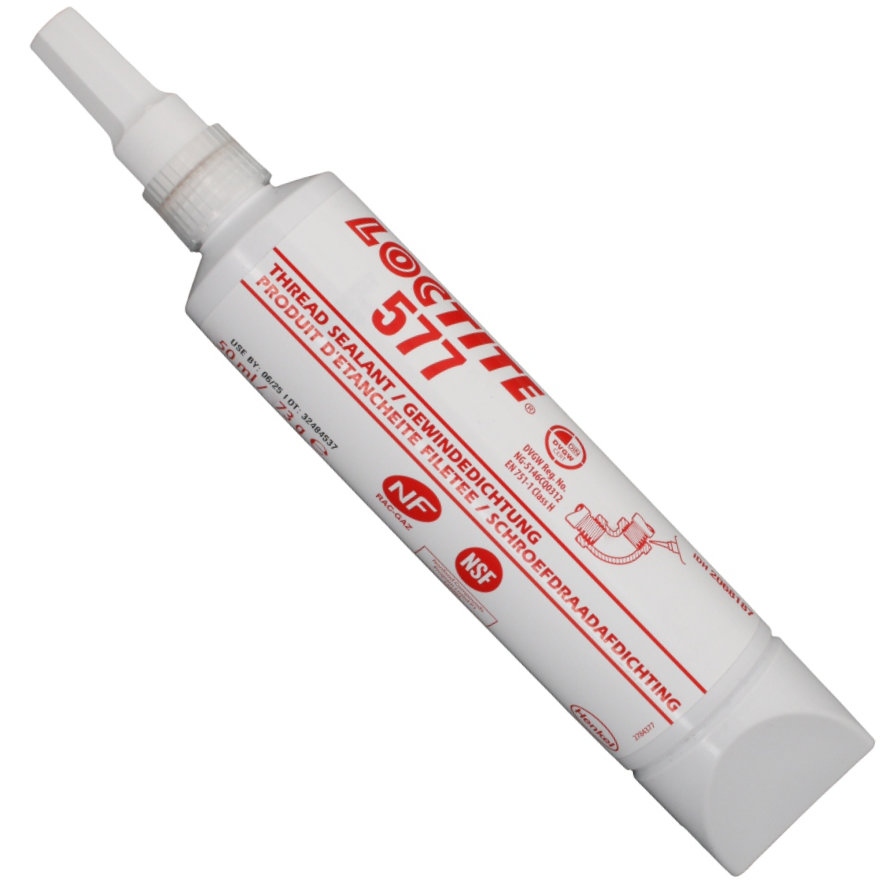 Keo dán đường ống vạn năng Loctite 577 màu vàng tuýp 50ml
