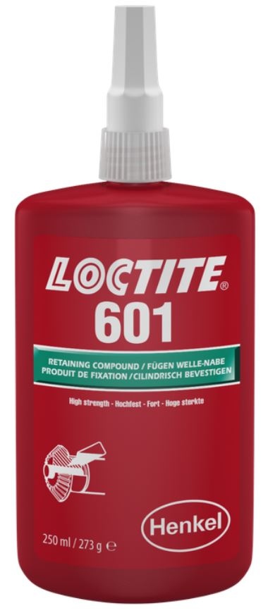 Keo dán khóa trục Loctite 601 lực bền cao màu xanh lá 250ml