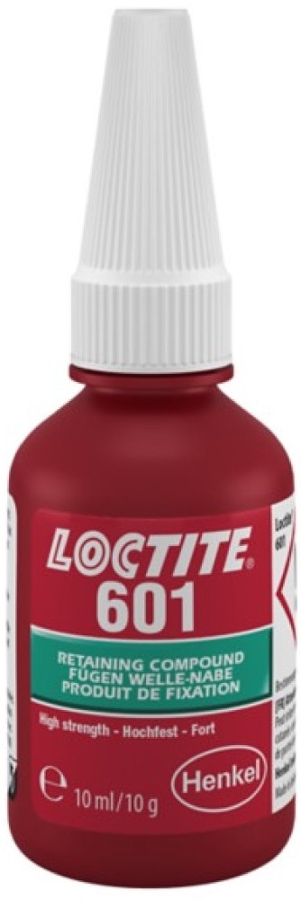 Keo dán khóa trục Loctite 601 lực cố định cao màu xanh lá 10ml