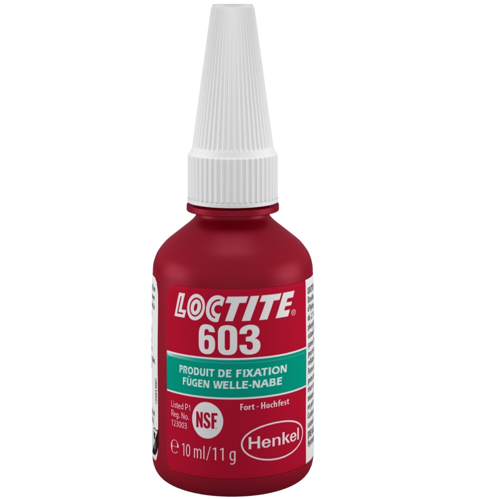 Keo dán bạc đạn Loctite 603 cho vòng bi thiêu kết màu xanh lá 10ml