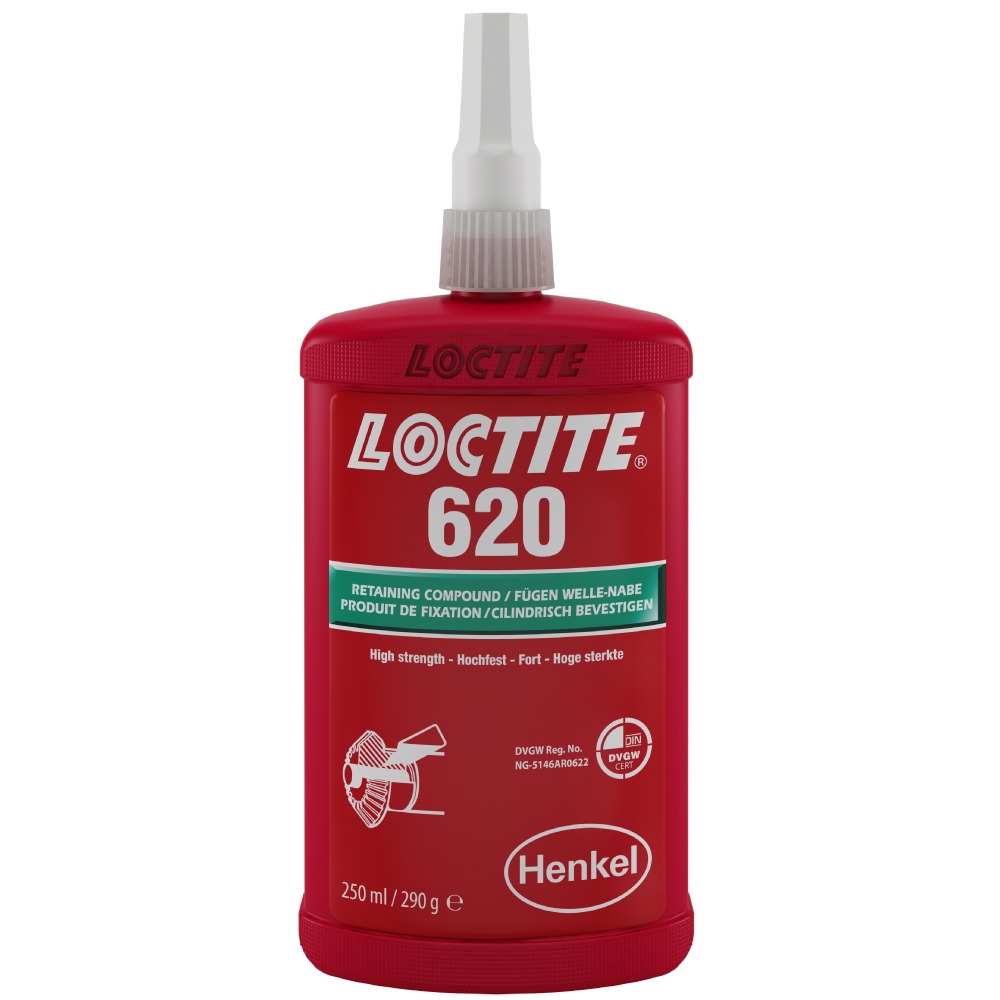 Hợp chất giữ mối ghép chịu nhiệt độ cao Loctite 620 cường độ cao 250ml