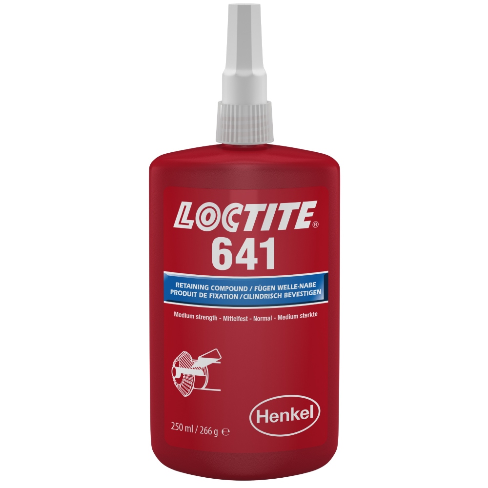 Hợp chất giữ mối ghép tháo rời được Loctite 641 cường độ trung bình 250ml