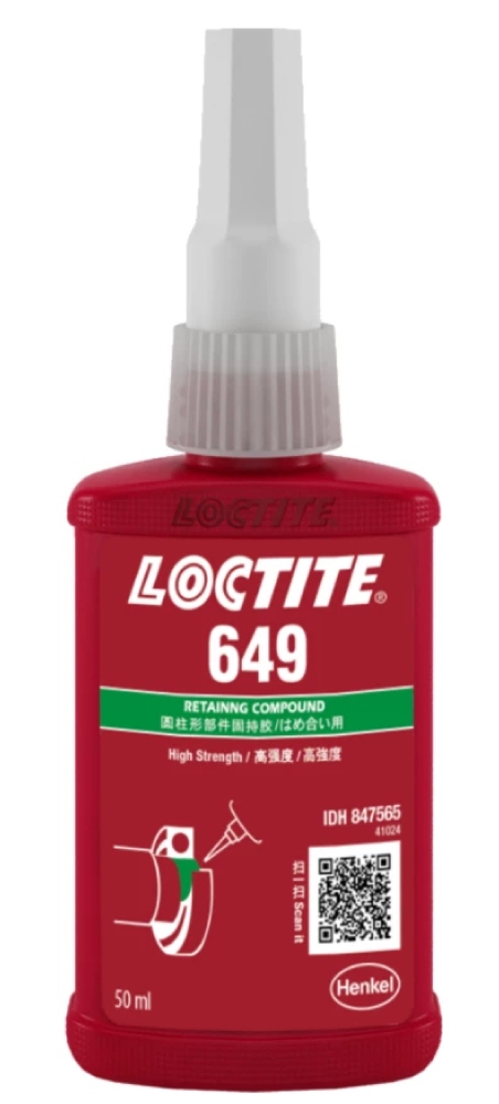 Keo giữ mối nối Loctite 649 độ bền cao màu xanh lá 50ml