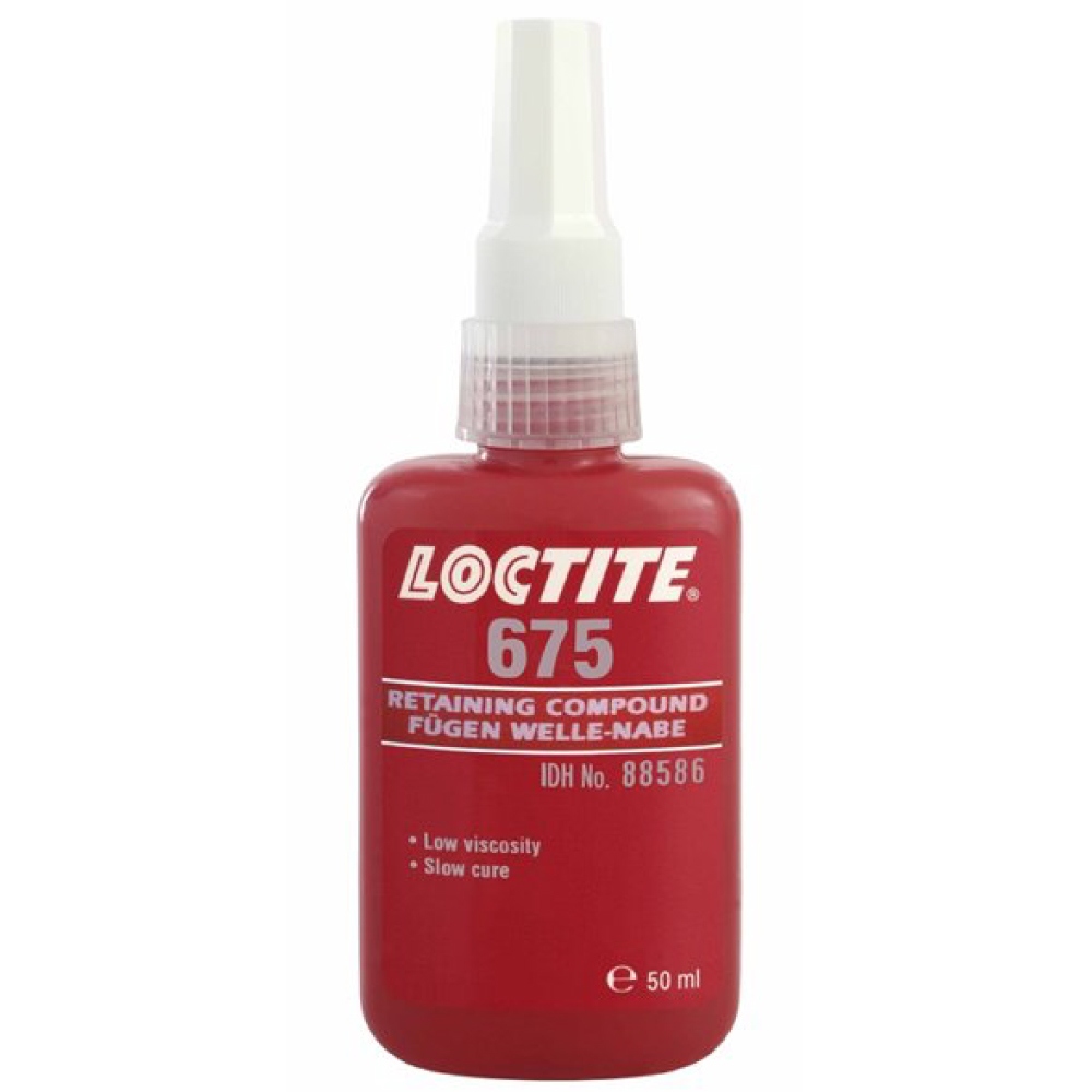 Hợp chất giữ mối ghép Loctite 675, đông kết chậm, cường độ cao, màu xanh lá cây, 50 ml