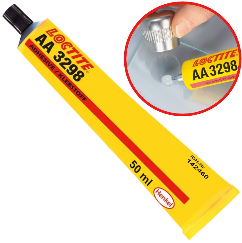 Keo dán cấu trúc Acrylic Loctite AA 3298 dùng cho thủy tinh 50ml