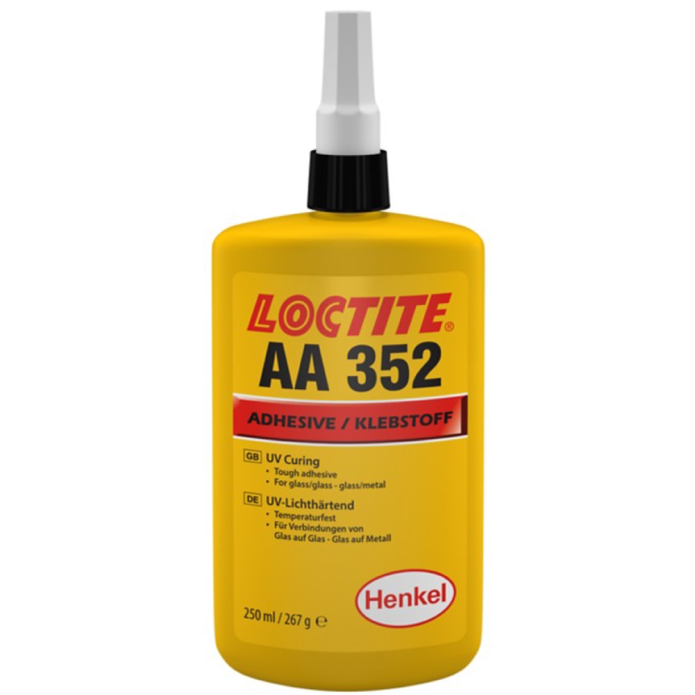 Keo acrylic quang hóa Loctite AA 352 chai 250ml