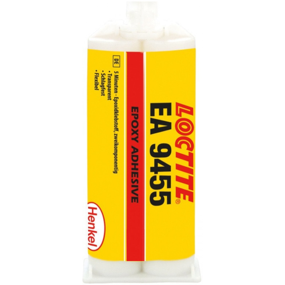 Keo Epoxy hai thành phần Loctite EA 9455 dạng ống 50ml màu trong suốt