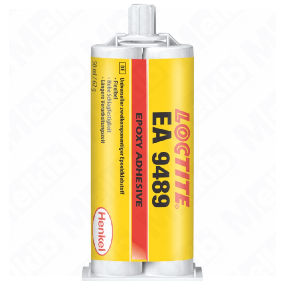 Keo epoxy hai thành phần Loctite EA 9489, thời gian đóng rắn chậm, màu xám, 50ml