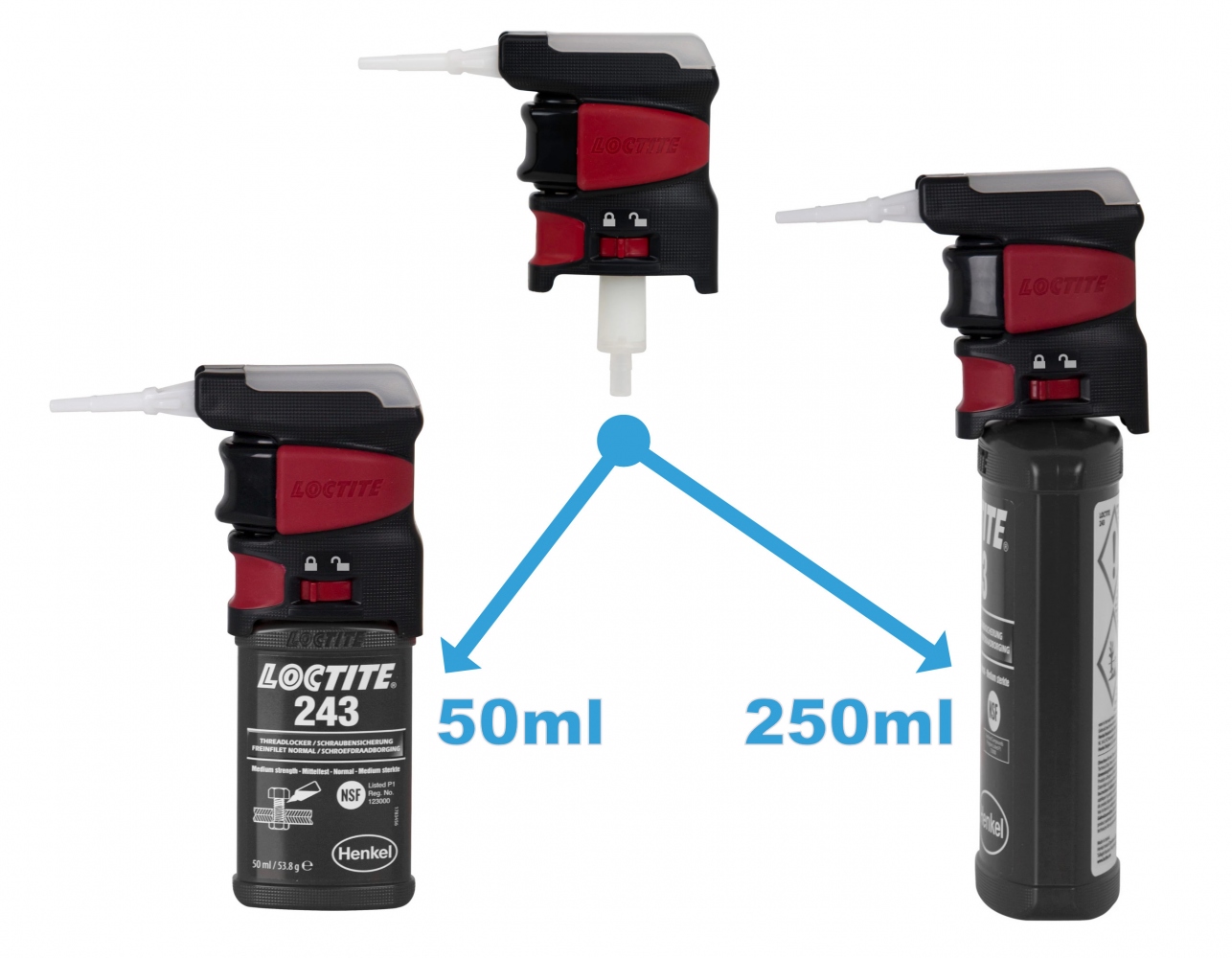 Máy phân phối cầm tay Loctite EQ PRO PUMP 50ml / 250ml
