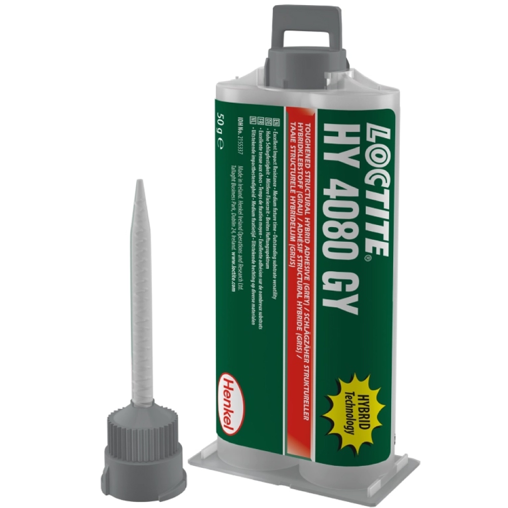 Keo lai 2 thành phần Loctite HY 4080 GY màu xám dạng ống 50g