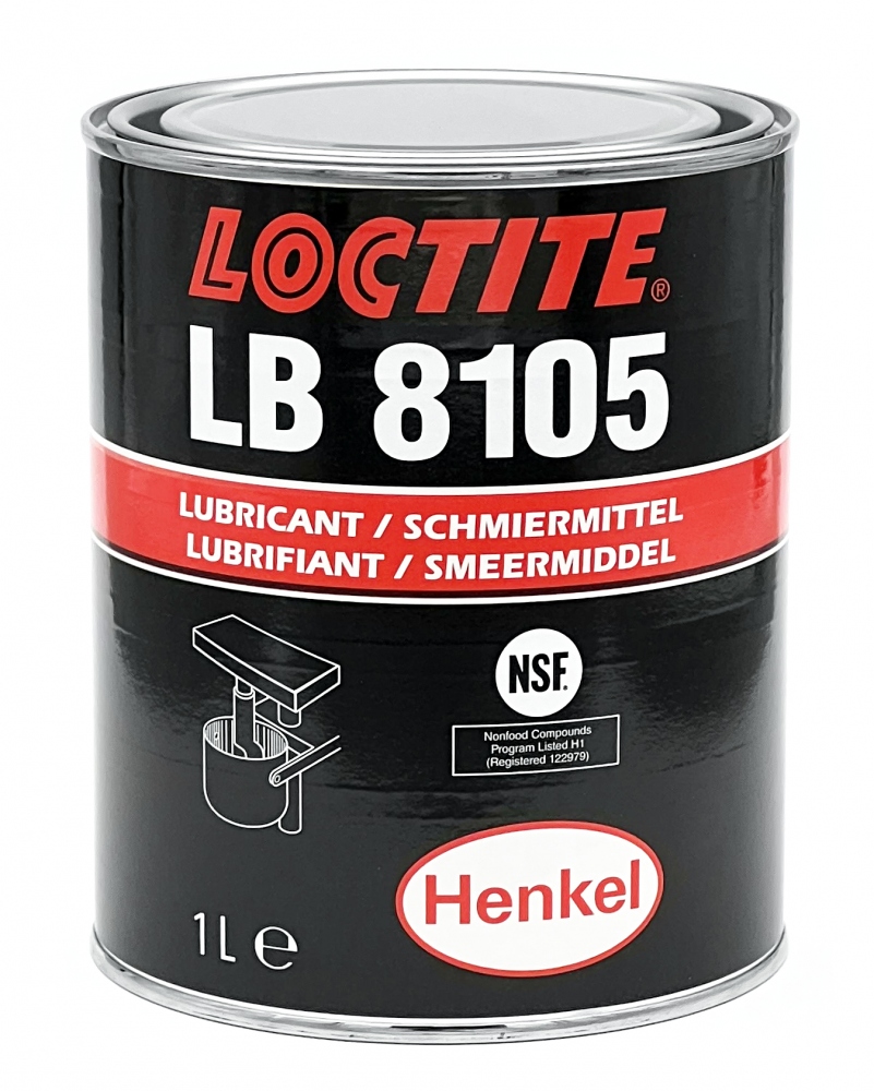 Mỡ bôi trơn thực phẩm Loctite LB 8105, mã IDH 1117480, hộp 1Kg