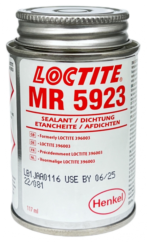 Keo dán gioăng hàng không Loctite MR 5923 dạng lon 117ml có kèm cọ quét
