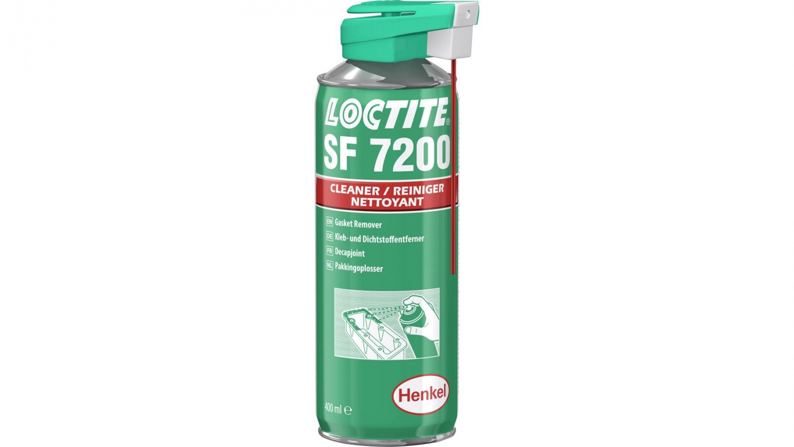 Chai xịt tẩy keo và gioăng làm kín Loctite SF 7200 400ml