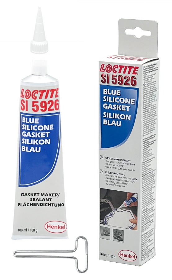 Keo tạo gioăng cao su silicone linh hoạt Loctite SI 5926 màu xanh dạng tuýp 100ml