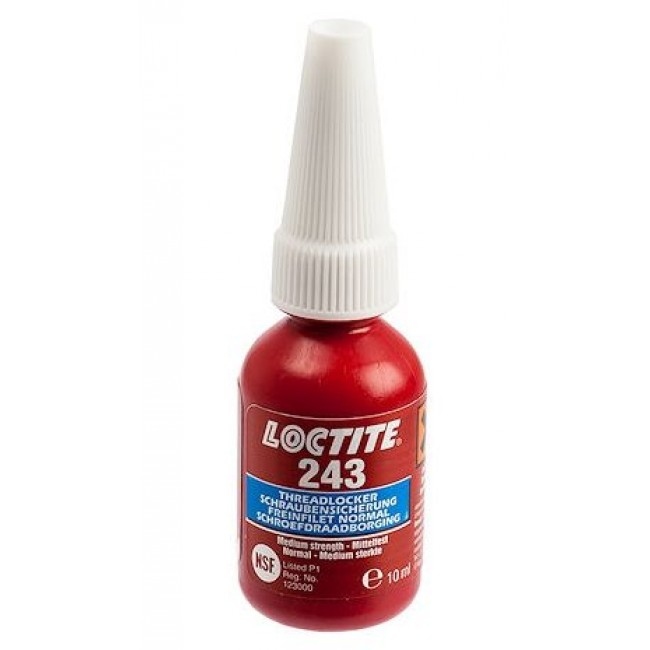 Keo khóa ren Loctite 243 lực trung bình màu xanh dương 10ml