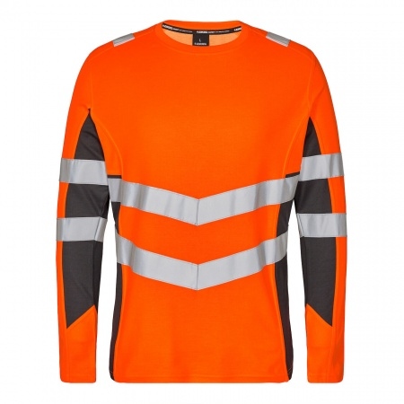 Áo thun phản quang dài tay Engel 9545-182 màu cam/xám XS–6XL