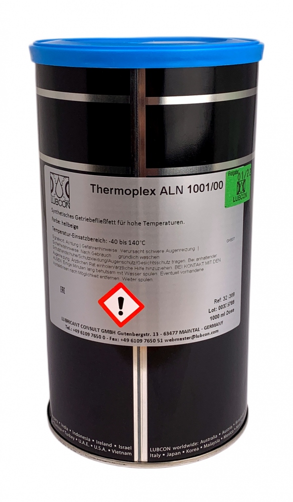 Mỡ lỏng tổng hợp dùng cho bánh răng Lubcon Thermoplex ALN 1001/00 hộp 1kg