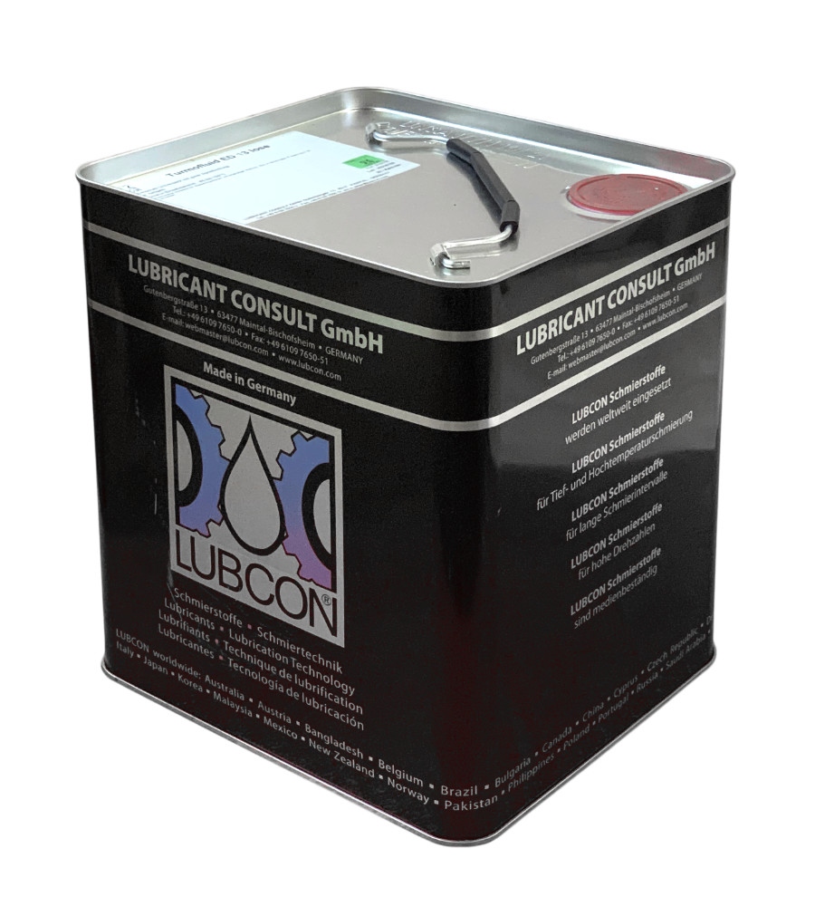 Dầu bôi trơn tổng hợp Lubcon Turmofluid ED 13 can 20 lít