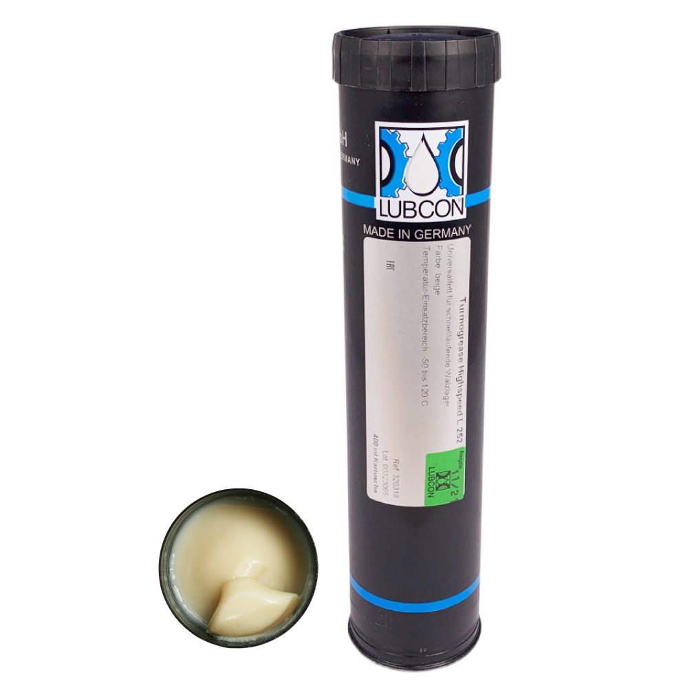 Mỡ vòng bi tốc độ cao Lubcon Turmogrease Highspeed L 252 dạng tuýp 400g