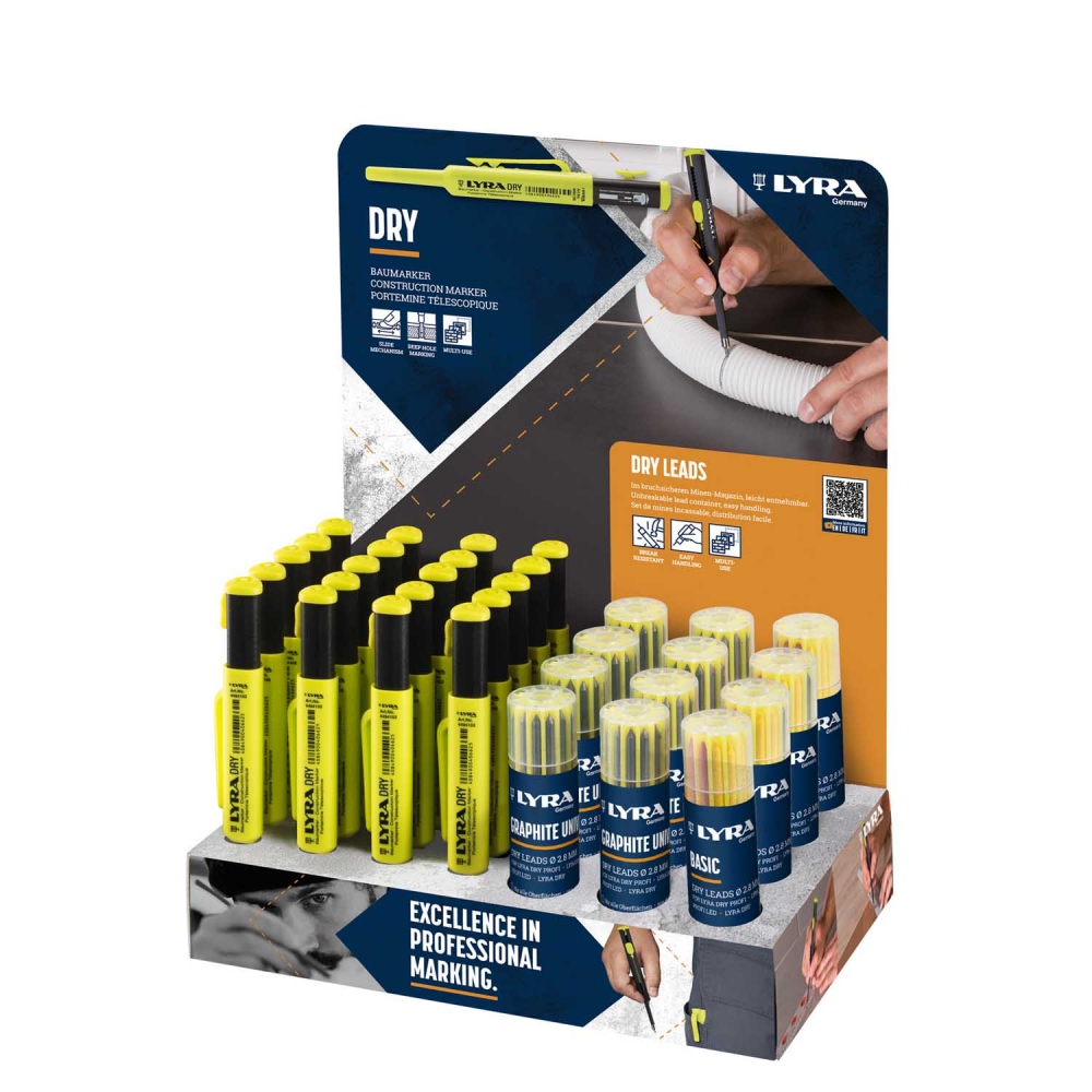 Kệ trưng bày bút chì xây dựng Lyra DRY L4497402