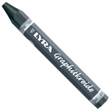 Bút chì sáp than chì Lyra 5630102 độ đậm 2B có thể hòa tan trong nước