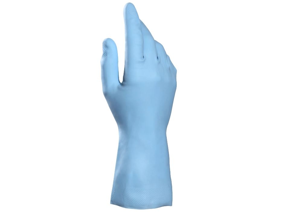 Găng tay cao su kháng hóa chất MAPA VITAL ECO BLUE 117 tiêu chuẩn Category 3
