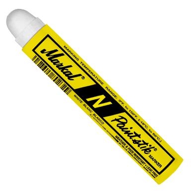 Bút sơn đánh dấu Markal Paintstik® N® Vết đánh dấu sẽ không thấm qua lớp sơn phủ.