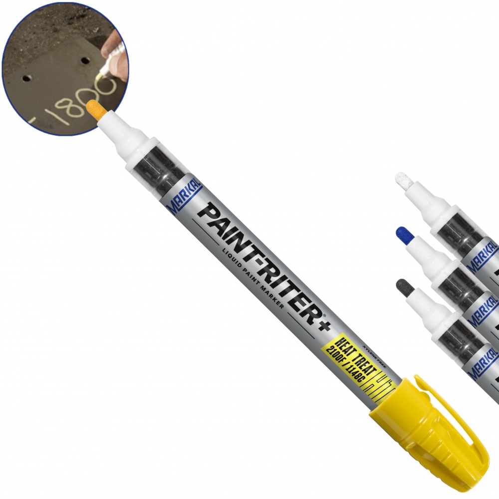 Bút sơn đánh dấu chịu nhiệt độ cao Markal Paint-Riter HT 2-4 mm