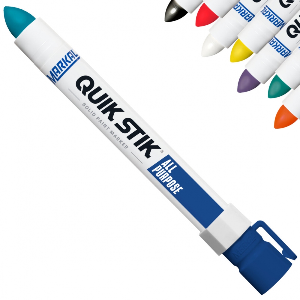 Bút sơn đánh dấu dạng sáp vặn đa năng Markal Quik-Stik với núm xoay đẩy sơn