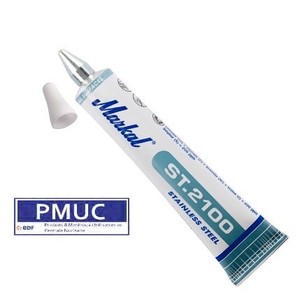 Bút sơn đánh dấu kim loại đầu bi Markal ST.2100 PMUC cho nhà máy điện hạt nhân 3mm