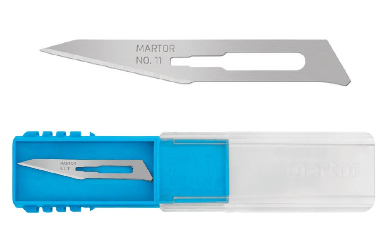 Lưỡi dao mổ Martor 11.50 kích thước 41.5 x 5.9 x 0.40 mm