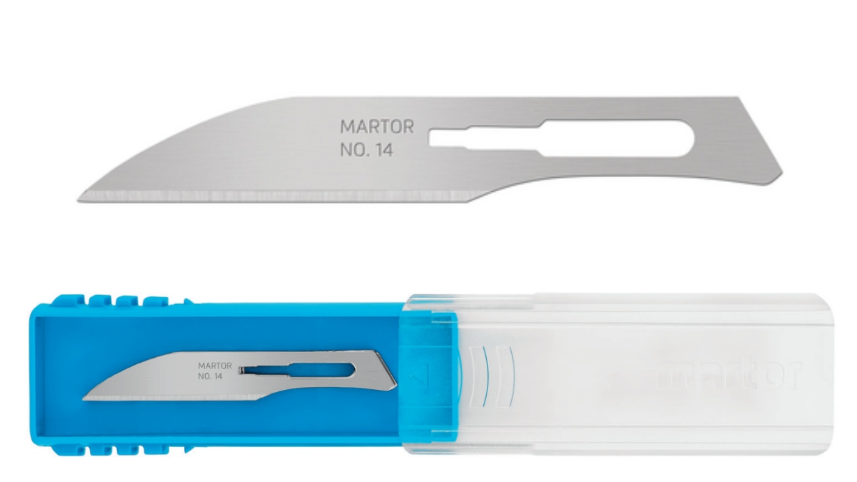 Lưỡi dao mổ Martor 14.50 dày 0,40 mm