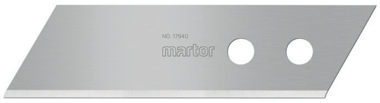 Lưỡi dao thép không gỉ Martor 17940.60 chuyên cắt xốp (Styropor) 18 mm