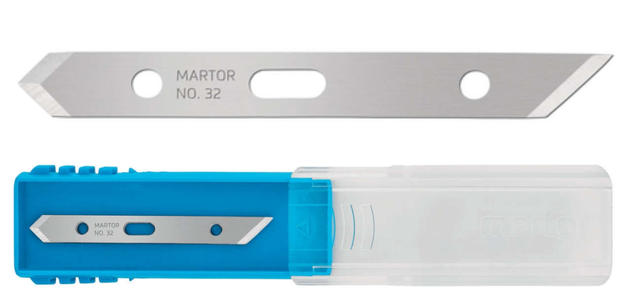 Lưỡi dao kỹ thuật Martor 32.50 dày 0.63 mm