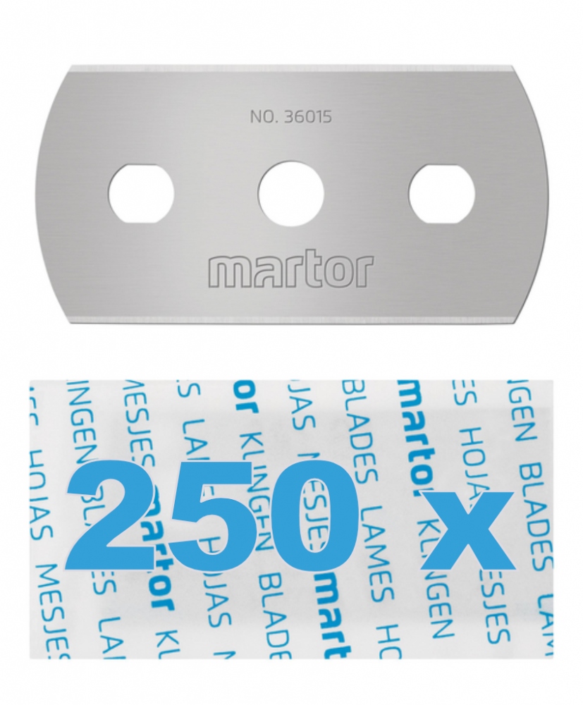 Lưỡi dao công nghiệp Martor 36015.39 kích thước 43.4 x 22 x 0.15 mm