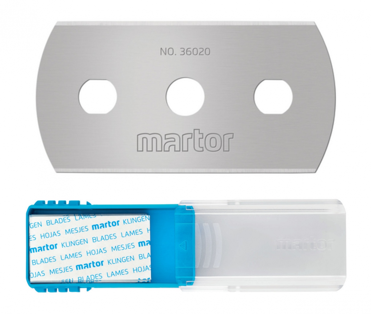 Lưỡi dao công nghiệp Martor 36020.50 kích thước 43 x 22 x 0,20 mm