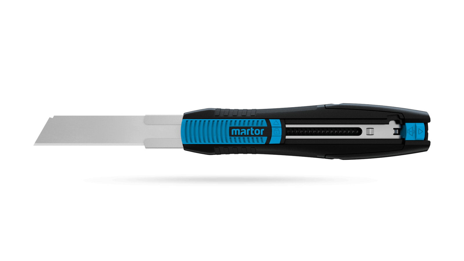 Dao cắt an toàn Martor 380001.02 SECUNORM cơ chế tự động thu lưỡi dao về chuyên dụng
