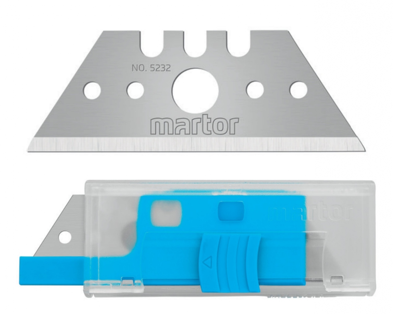 Lưỡi dao hình thang Martor 5232.70 kích thước 53 x 19 x 0,63 mm