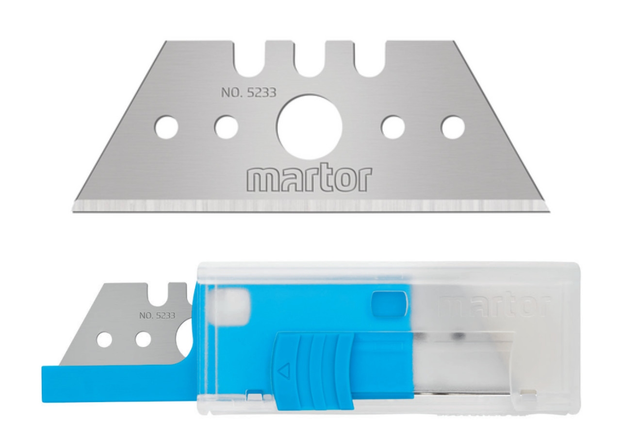 Lưỡi dao hình thang Martor 5233.70 vát 1 cạnh 53 x 19 x 0,63 mm