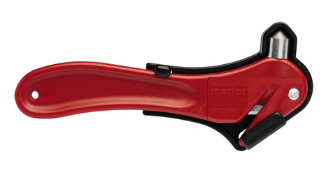 Martor 538.02 SECUMAX SALVEX SOS Dụng cụ cắt sơ cứu và búa phá kính hai trong một