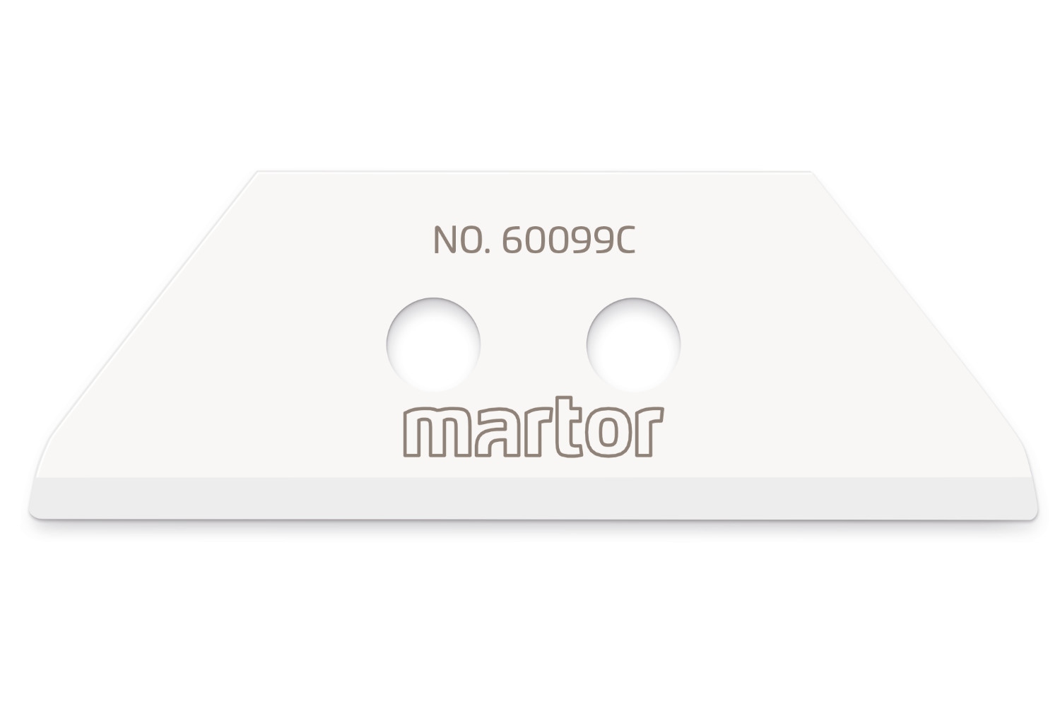 Lưỡi dao hình thang gốm Martor 60099C dày 0,65 mm