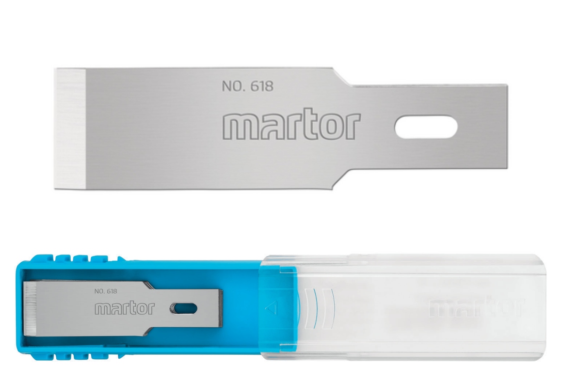 Lưỡi đục Martor 618.50 kích thước 46x12.7x0.63 mm