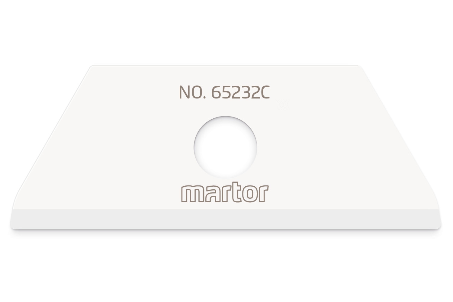 Lưỡi dao hình thang gốm Martor 65232C dày 0,65 mm
