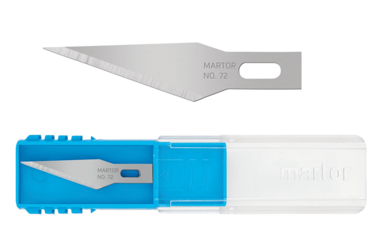 Lưỡi dao kỹ thuật Martor 72.50 dày 0,50 mm
