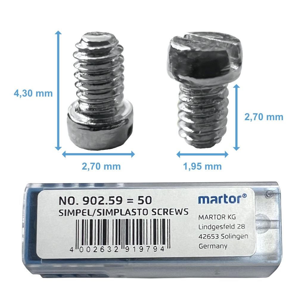 Vít Martor 902.59 cho dao Martor Simplasto